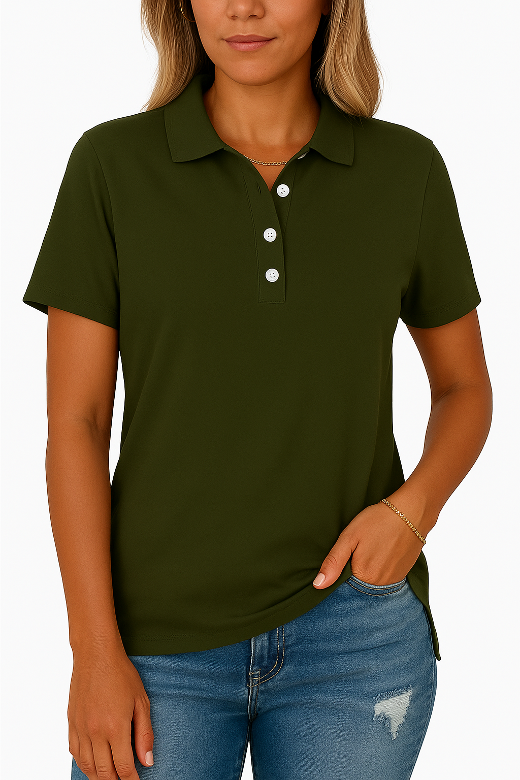 Julia | Åndbare Polo T-shirts med Elegant Udseende