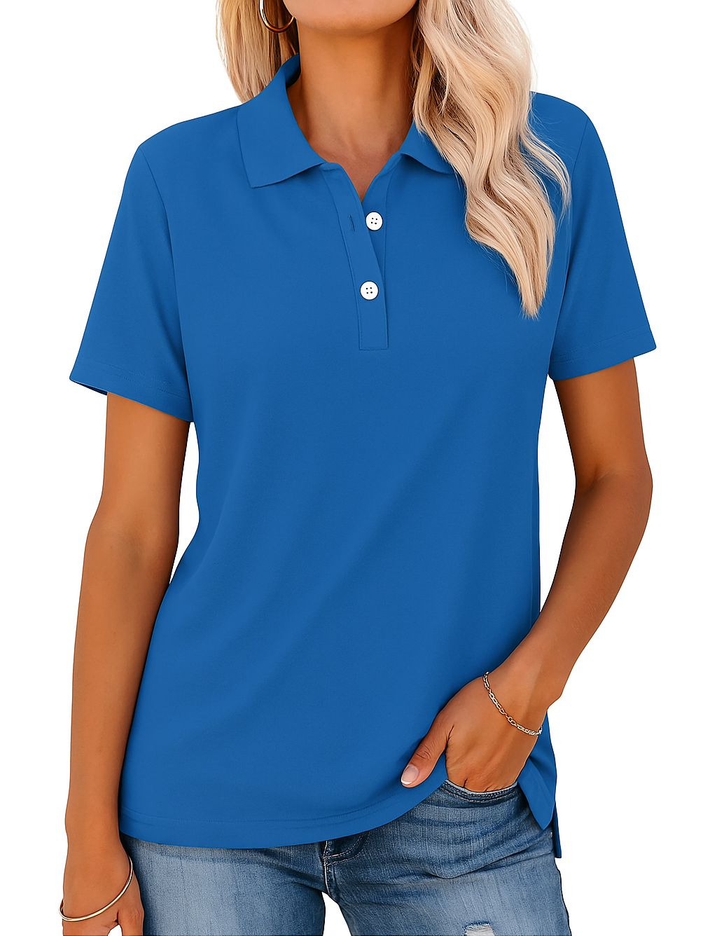 Julia | Åndbare Polo T-shirts med Elegant Udseende