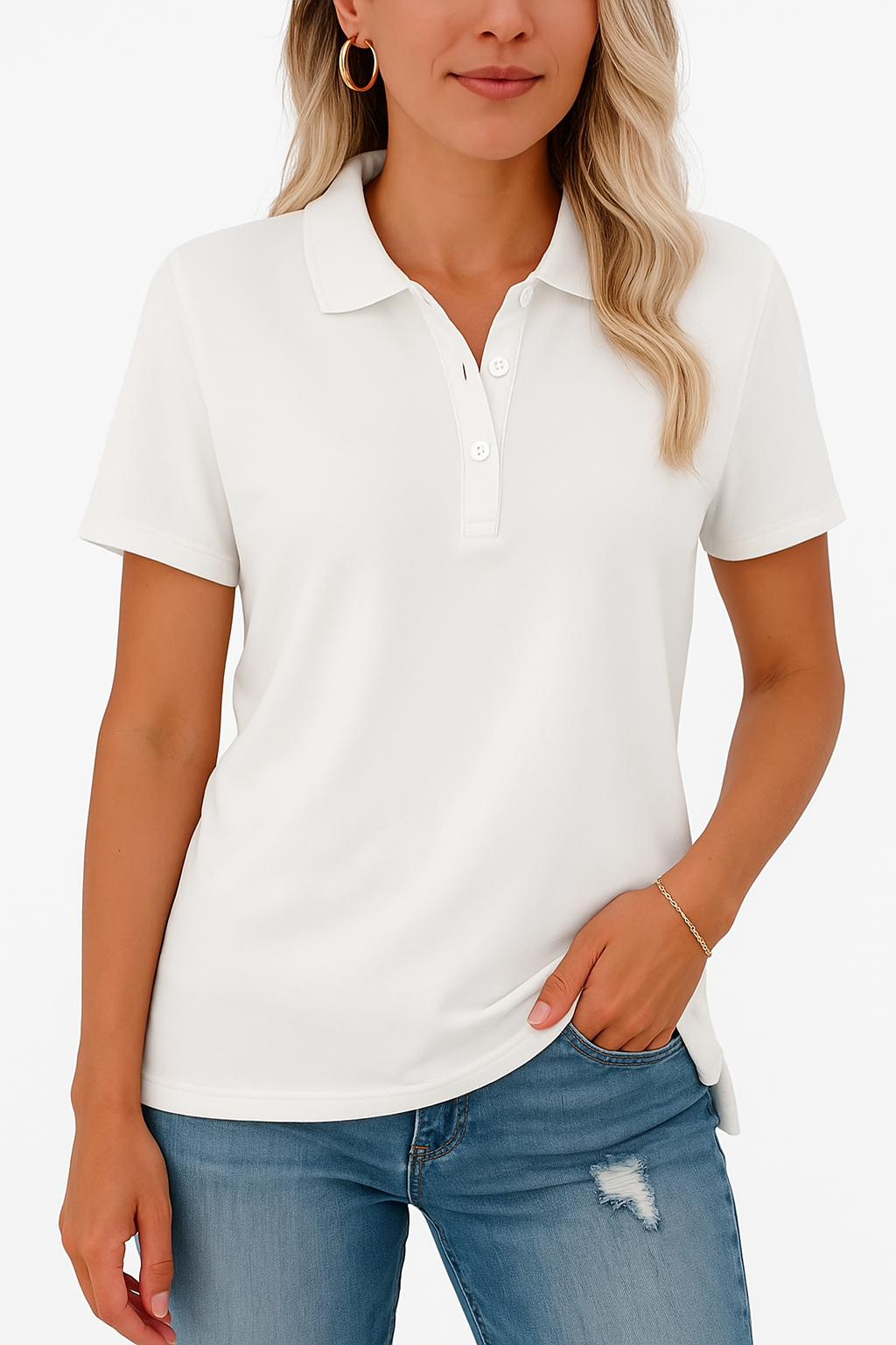 Julia | Åndbare Polo T-shirts med Elegant Udseende