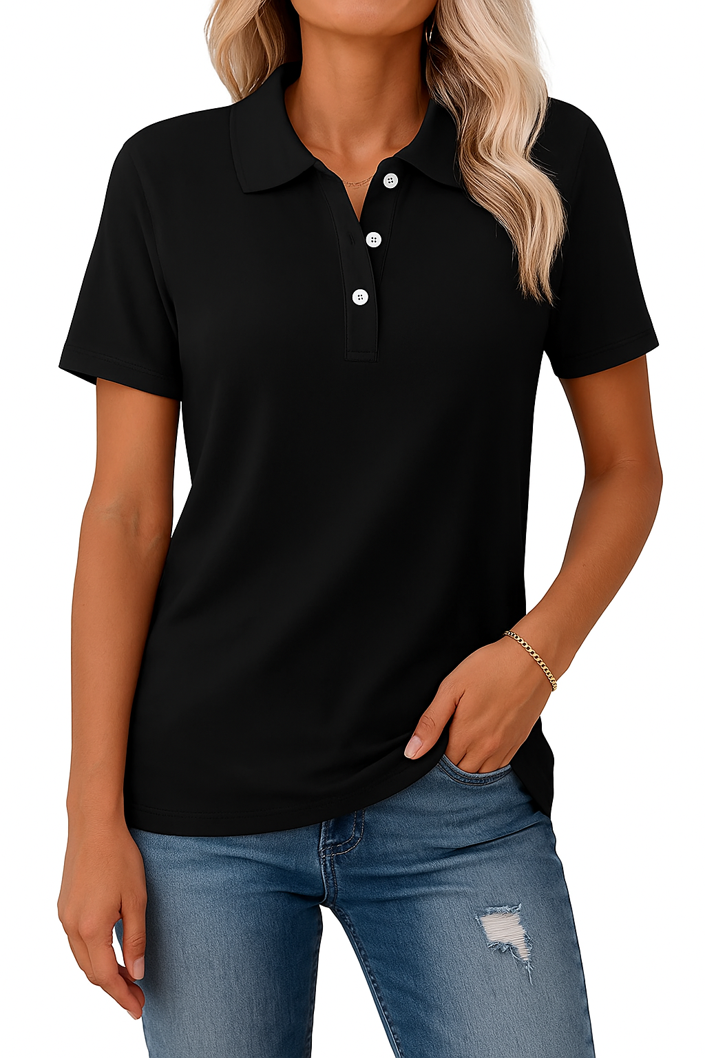 Julia | Åndbare Polo T-shirts med Elegant Udseende