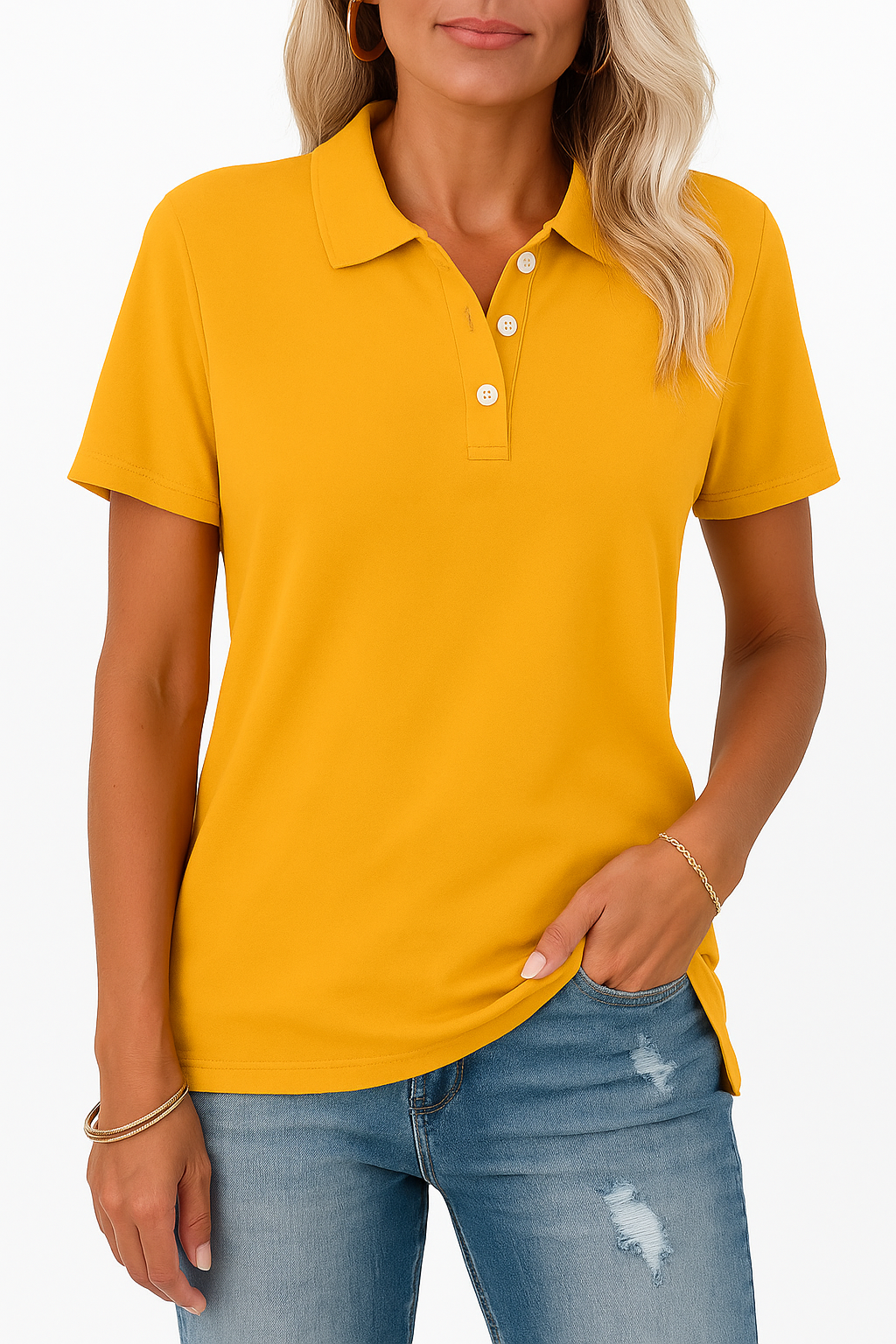 Julia | Åndbare Polo T-shirts med Elegant Udseende