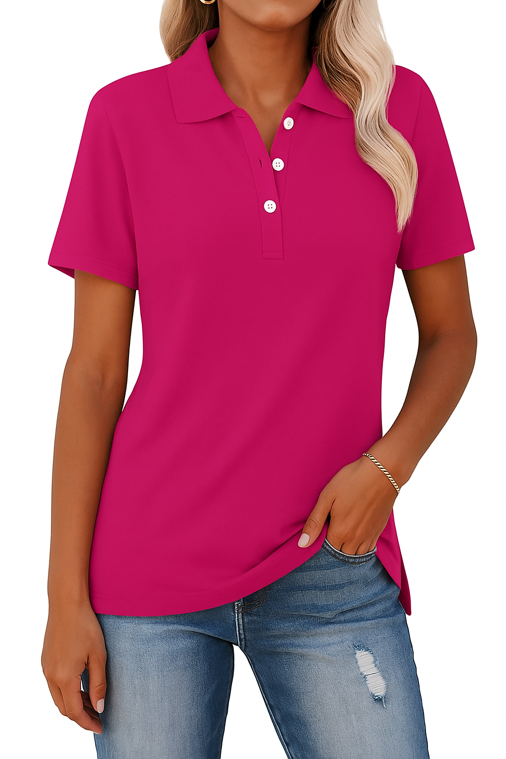 Julia | Åndbare Polo T-shirts med Elegant Udseende
