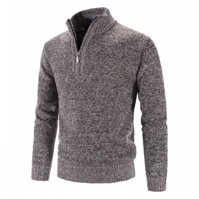 EDWARD | MEN’S CLASSIC HALF-ZIP KNIT SWEATER