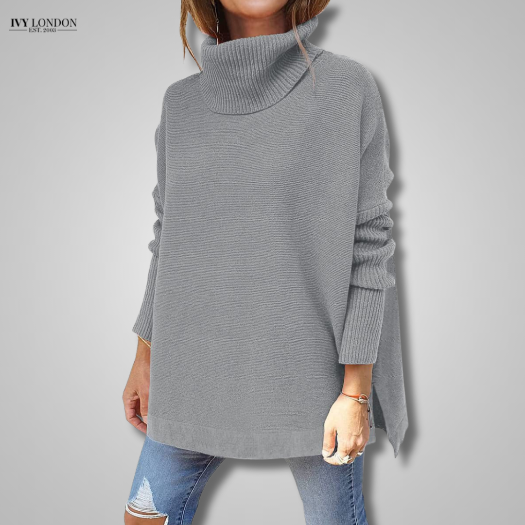 CATALEYA | COZY KNIT SWEATER WITH TUMMY COVERAGE