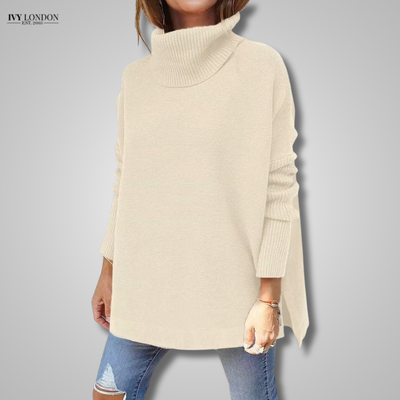 CATALEYA | COZY KNIT SWEATER WITH TUMMY COVERAGE