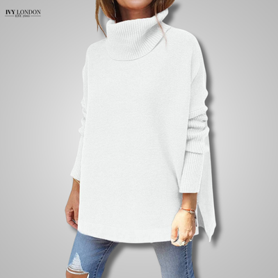 CATALEYA | COZY KNIT SWEATER WITH TUMMY COVERAGE