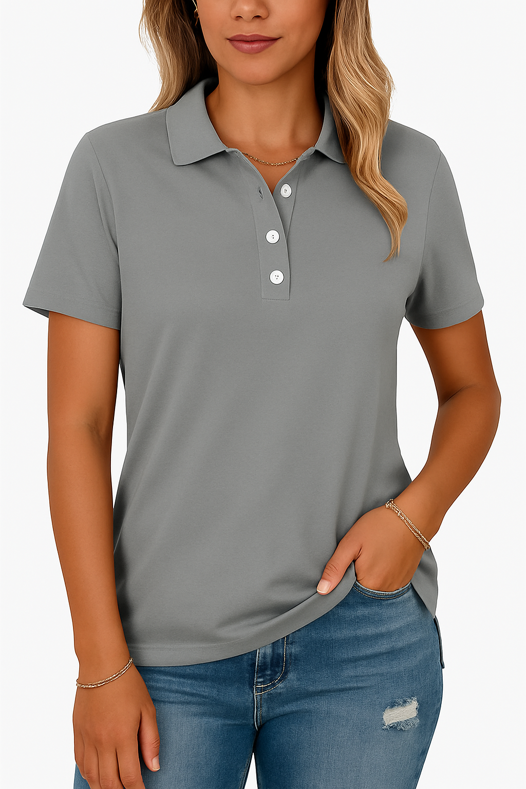 Julia | Åndbare Polo T-shirts med Elegant Udseende
