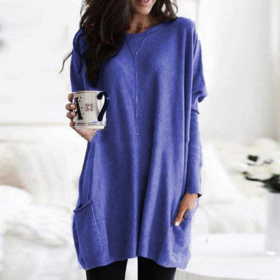 MANDY | RELAXED POCKET TUNIC WITH ELEGANT TUMMY COVERAGE